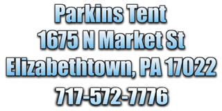 Contact Parkins tent rentals